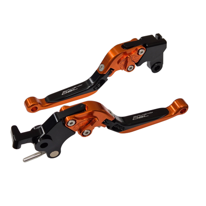 KTM 790 Adventure 2017-2025 | Adjustable Clutch Brake Lever Set Black / Orange