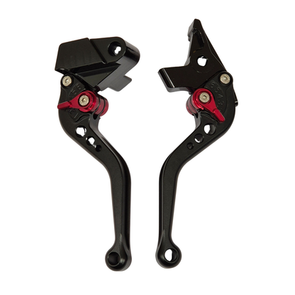 CNC Short Black Clutch & Brake Levers For Kawasaki ER-6N Ninja 650R 2009-2016