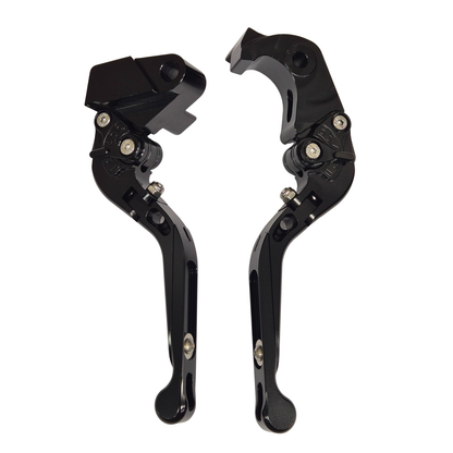 Black Adjustable Brake & Clutch Levers - Kawasaki Z900 RS Z900RS 2017-2026