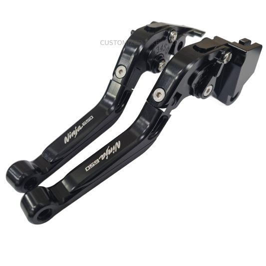 Kawasaki Ninja 650 2017-2025 | Adjustable Clutch Brake Lever Set Black/Black