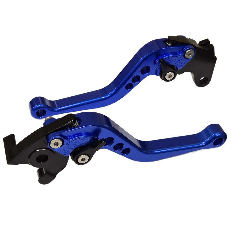 Yamaha MT-125 2014-2019 | Short Clutch Brake Lever Set - Blue