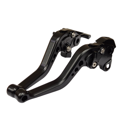 Short Black Clutch & Brake Levers - Honda CBR1100XX Super Blackbird 1997-2007