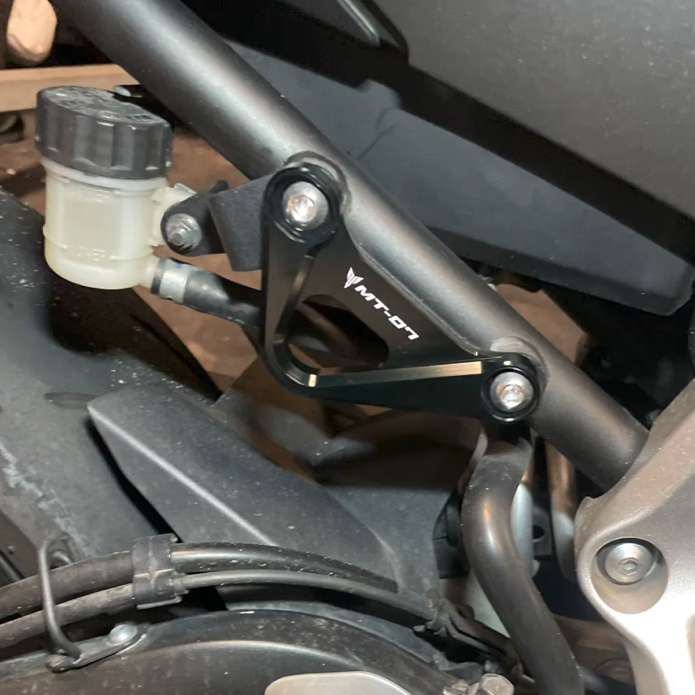 Rear Footpeg Footpeg Rest Blanking Plates For Yamaha MT-07 2014-2025