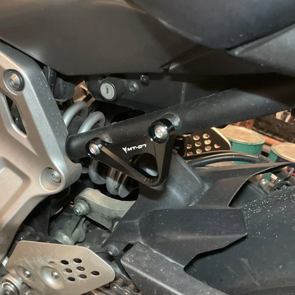 Rear Footpeg Footpeg Rest Blanking Plates For Yamaha MT-07 2014-2025