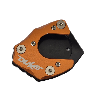 Orange/Black Side Stand Kickstand Shoe Extender - KTM Duke 125 200 390 690 SMC