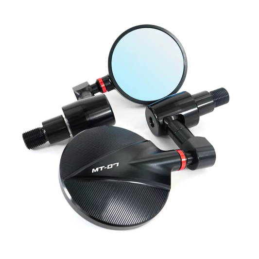 Motorcycle Handle Bar End Mirrors Rearview - Yamaha MT-07 2013-2024