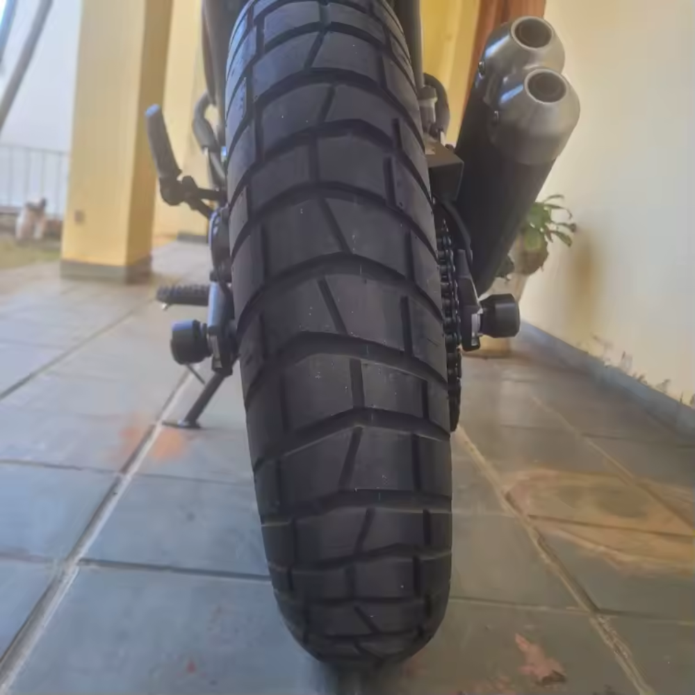 Front & Rear Set Axle Crash Protection Sliders Triumph Scramber 400 / Speed 400