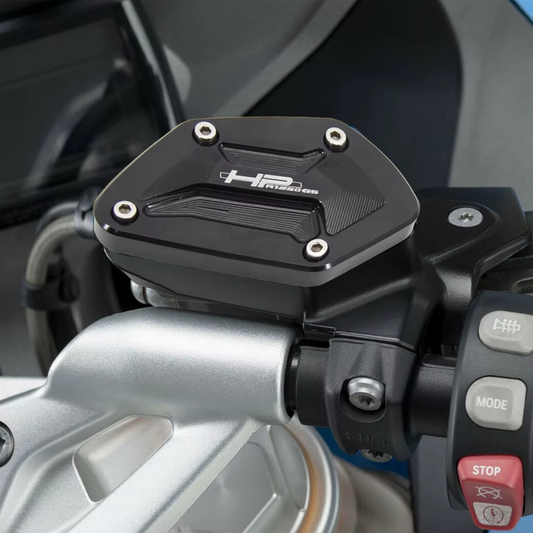 Front Brake & Clutch Reservoir Fluid Covers - BMW R1250GS R 1250 GS HP adv 18-21