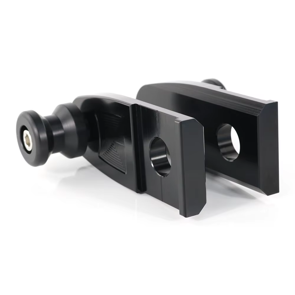 Off-Set Black Rear Spools Paddock Stand Bobbins Honda CB500X / CBR500R 2019-2026