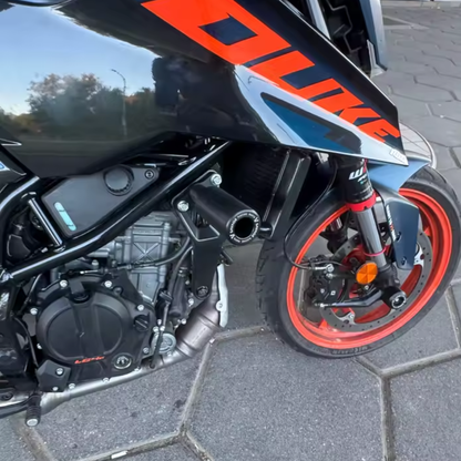 Motorcycle Frame Slider Crash Protector for KTM Duke 125 / 390 2024-2026