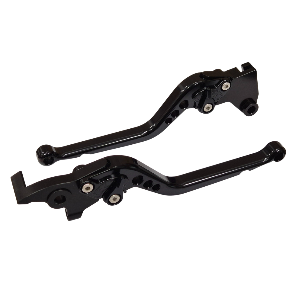 Royal Enfield GT 650 interceptor 2019-2023 | Long Clutch Brake Lever Set - Black