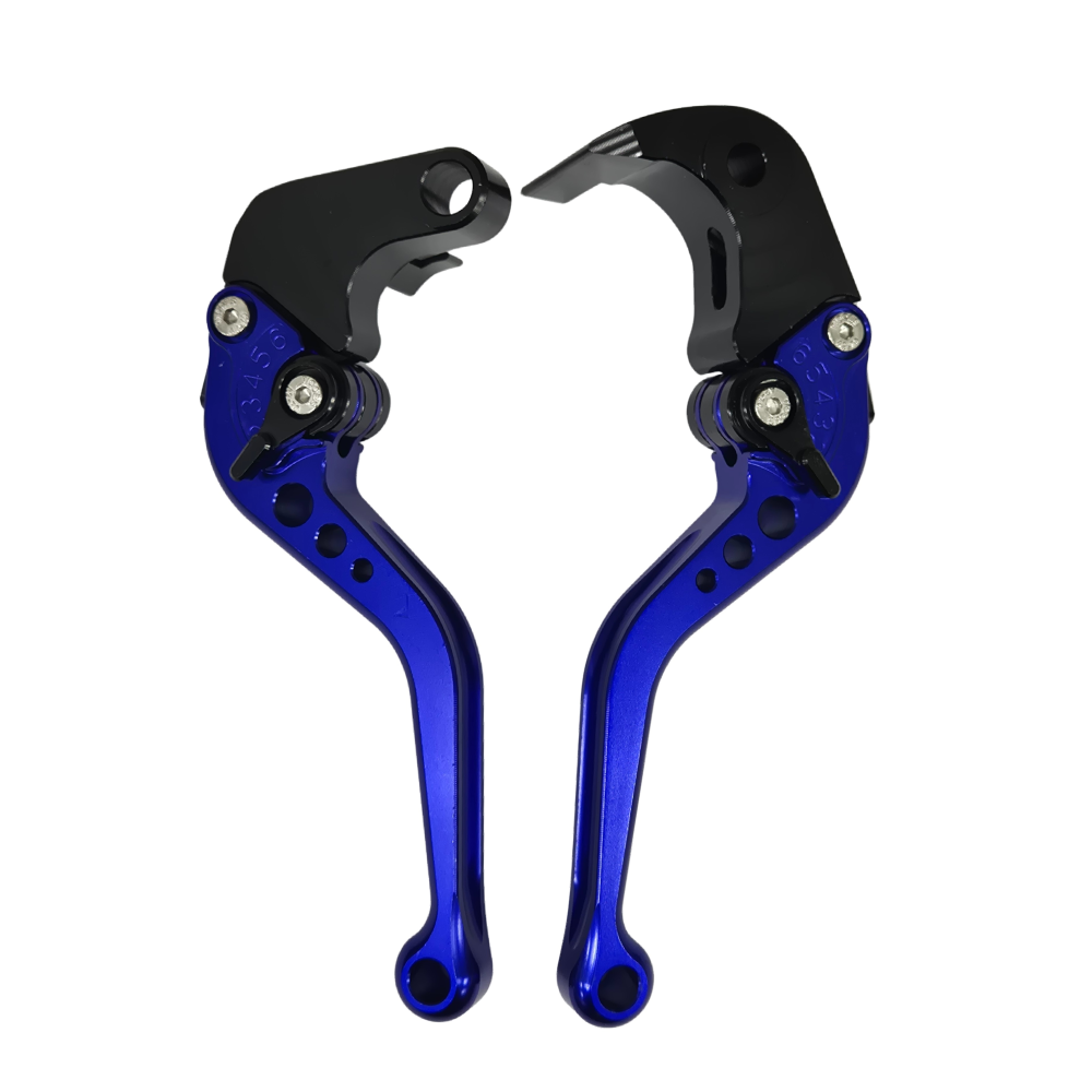 Short Blue Clutch & Brake Levers For Suzuki GSX-S1100 KATANA 2020-2021