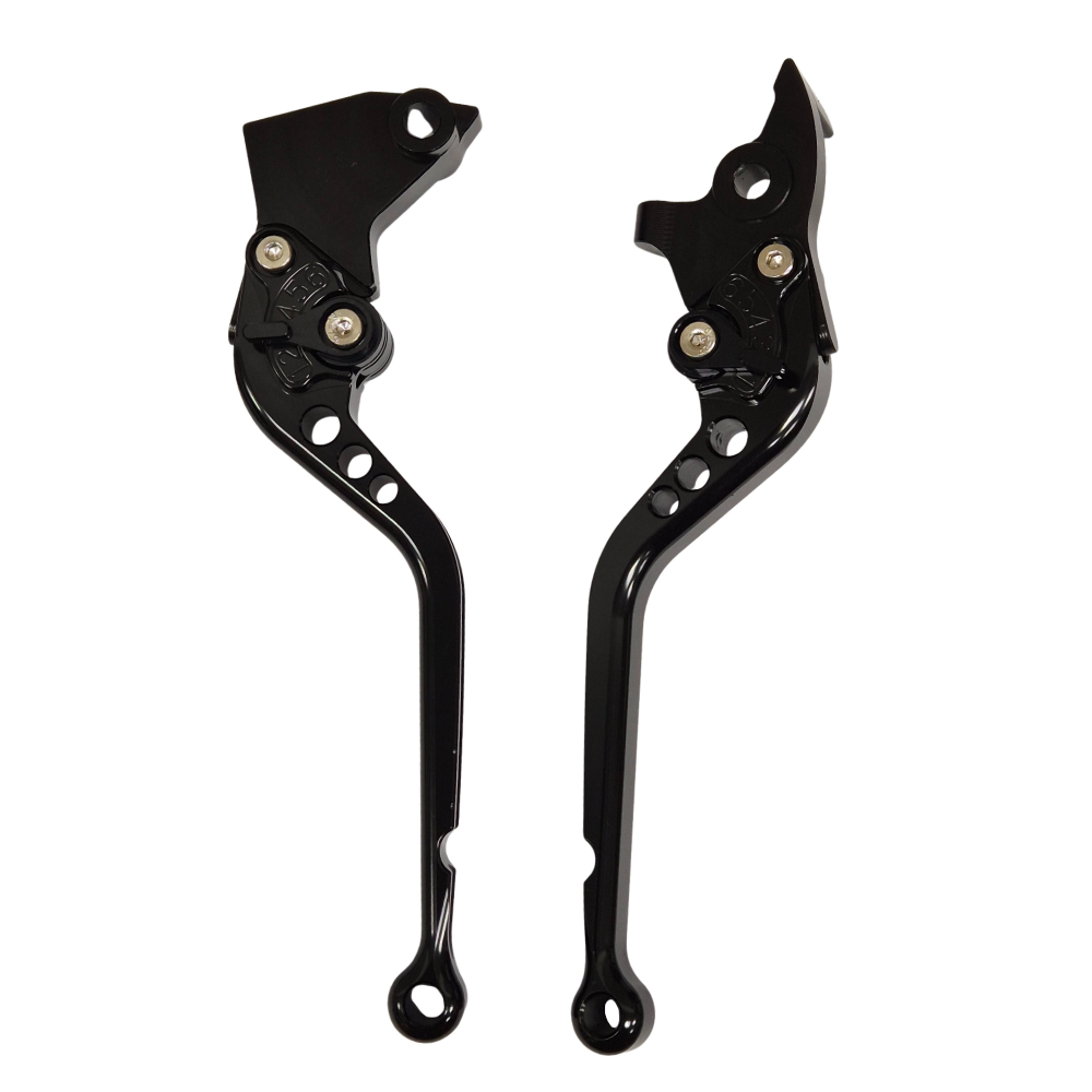 Royal Enfield GT 650 interceptor 2019-2023 | Long Clutch Brake Lever Set - Black