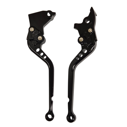 Royal Enfield GT 650 interceptor 2019-2023 | Long Clutch Brake Lever Set - Black