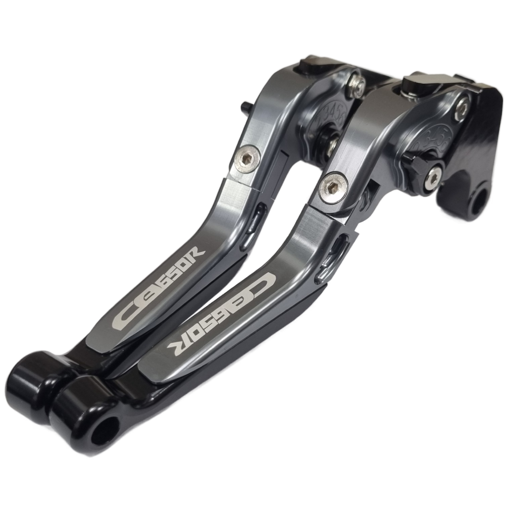 Honda CB650R Neo 2018-2025 | Adjustable Clutch Brake Lever Set Grey/Black