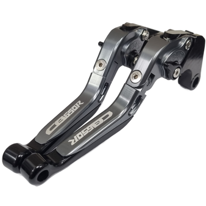 Honda CB650R Neo 2018-2025 | Adjustable Clutch Brake Lever Set Grey/Black