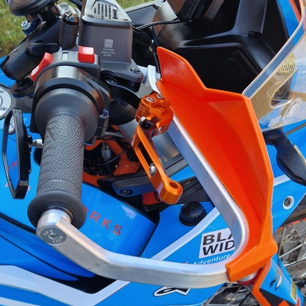 KTM 890 R/S Adventure 2020-2025 Adjustable Clutch Brake Lever Set Black/Orange