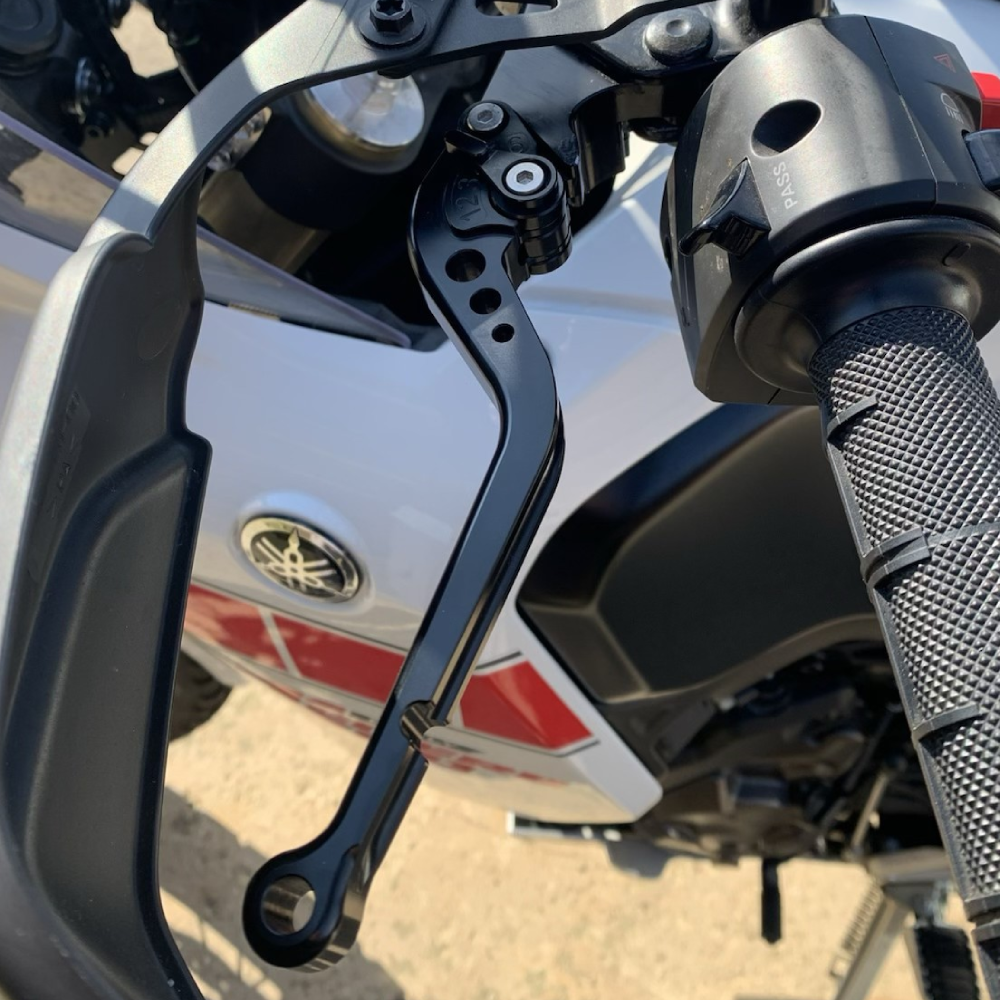 Long Black Clutch & Brake Levers For Yamaha Tenere 700 2019-2024