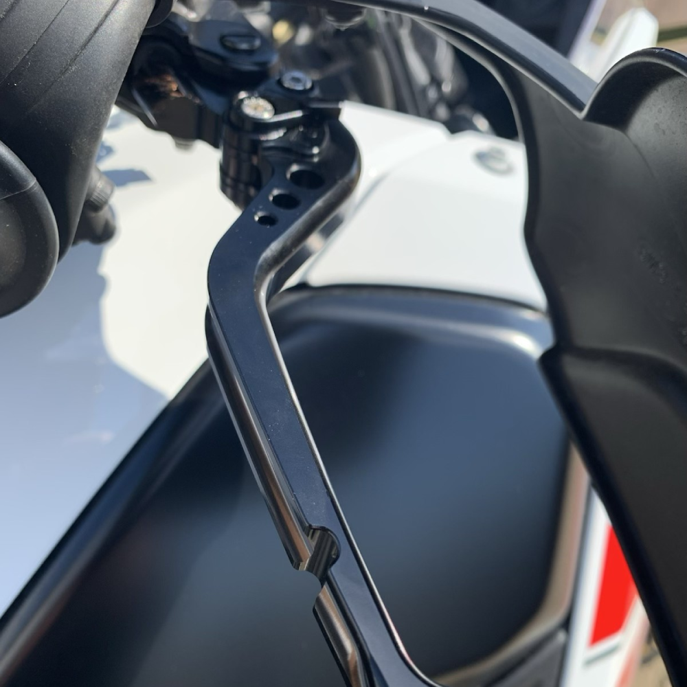 Long Black Clutch & Brake Levers For Yamaha Tenere 700 2019-2024