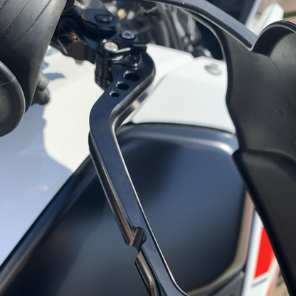 Long Black Clutch & Brake Levers For Yamaha Tenere 700 2019-2024
