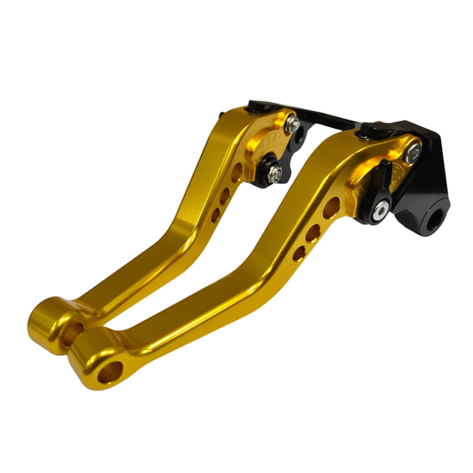 CNC Short Gold Clutch & Brake Levers Honda GROM / MSX125 2013-2025
