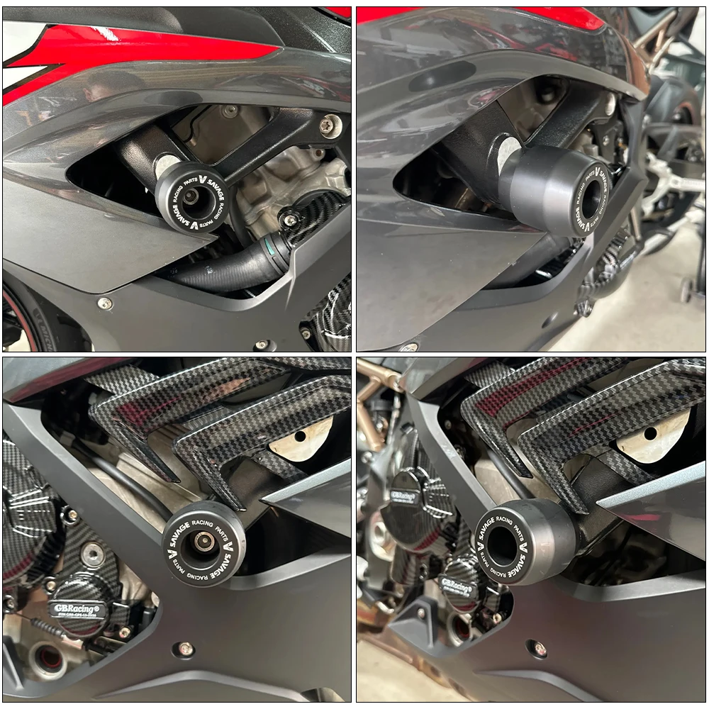 Engine Sliders Crash Protection Pads Frame - BMW S1000RR / M1000RR 2015-2025