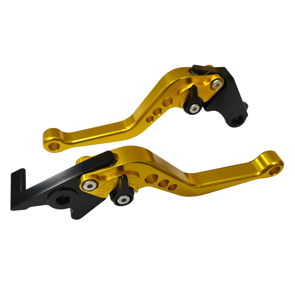 Short Gold Clutch & Brake Levers For Honda CB125R 2019-2025