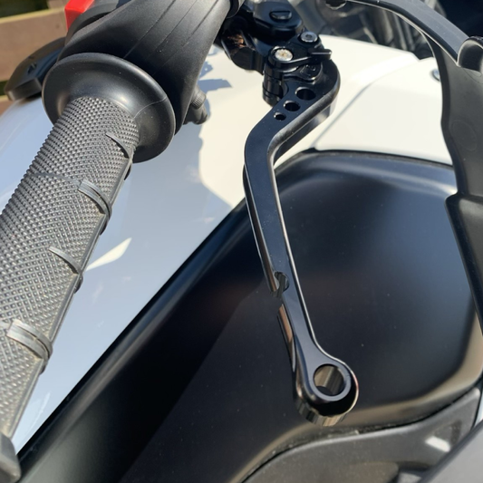 Long Black Clutch & Brake Levers For Yamaha Tenere 700 2019-2024