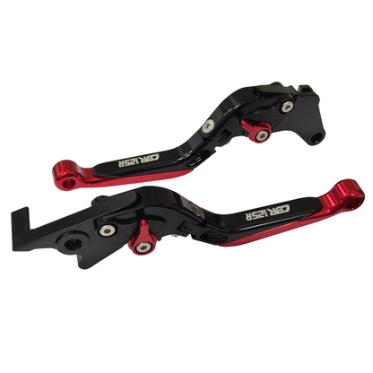 Honda CBR 125 R 2004-2023 | Adjustable Clutch Brake Lever Set Red / Black