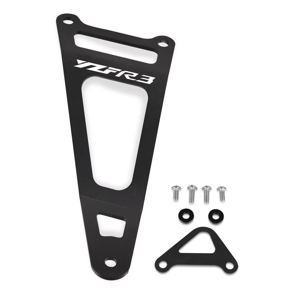 Motorcycle Exhaust Bracket Hanger Blanking Plates for Yamaha YZF-R3 2015-2023