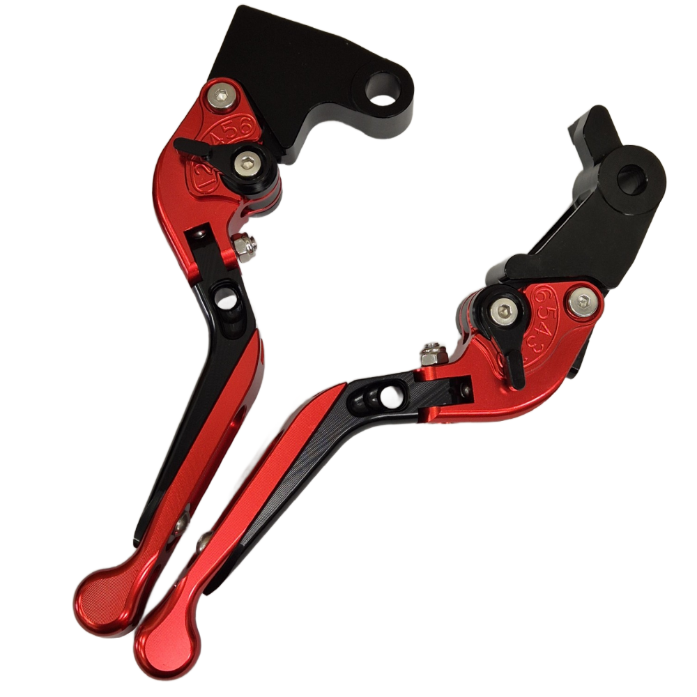 Triumph Tiger 900 rally Pro 2020-2025 | Red / Black Clutch & Brake Levers Set