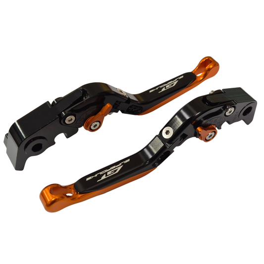 KTM 1290 Superduke GT 2014-2025 | Adjustable Clutch Brake Lever Set Black Orange