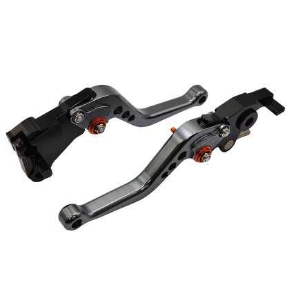 KTM 890 R/S Adventure 2019-2025 Short Clutch & Brake Lever Set - Titanium