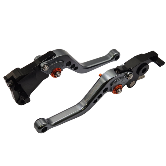 KTM 890 R/S Adventure 2019-2025 Short Clutch & Brake Lever Set - Titanium