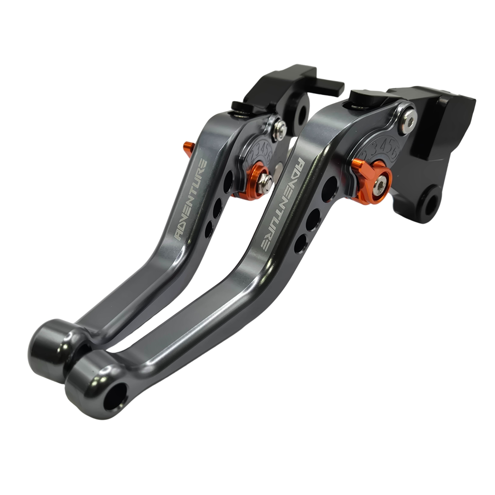 KTM 890 R/S Adventure 2019-2025 Short Clutch & Brake Lever Set - Titanium
