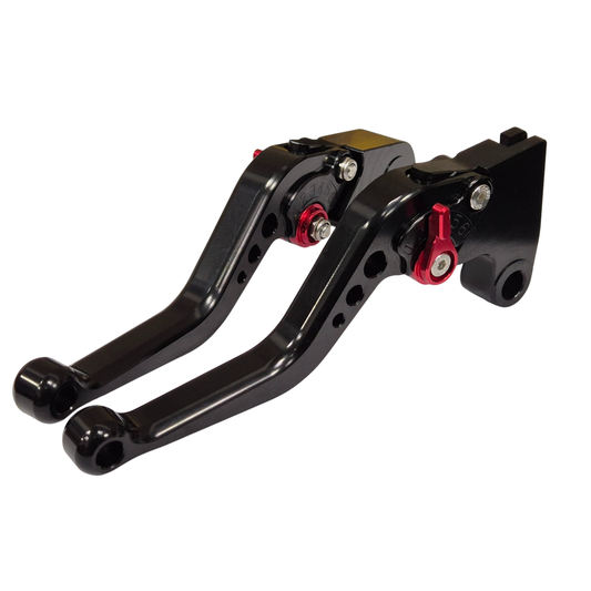 Short Black Clutch & Brake Lever - Triumph Daytona 675 R 2011-2017