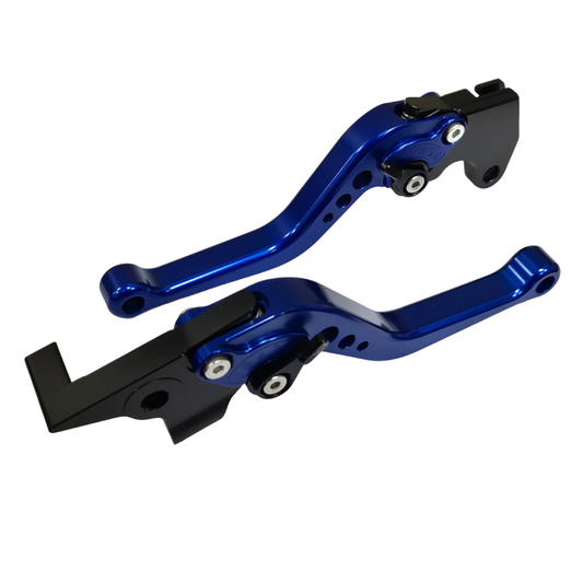 CNC Short Blue Clutch & Brake Levers For Suzuki GSX-R 125 2020-2025