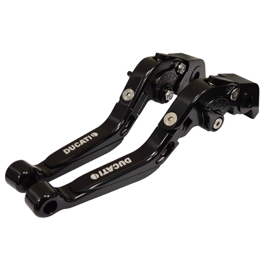 Adjustable Black Clutch & Brake Levers For Ducati Diavel / Carbon / XDiavel / S