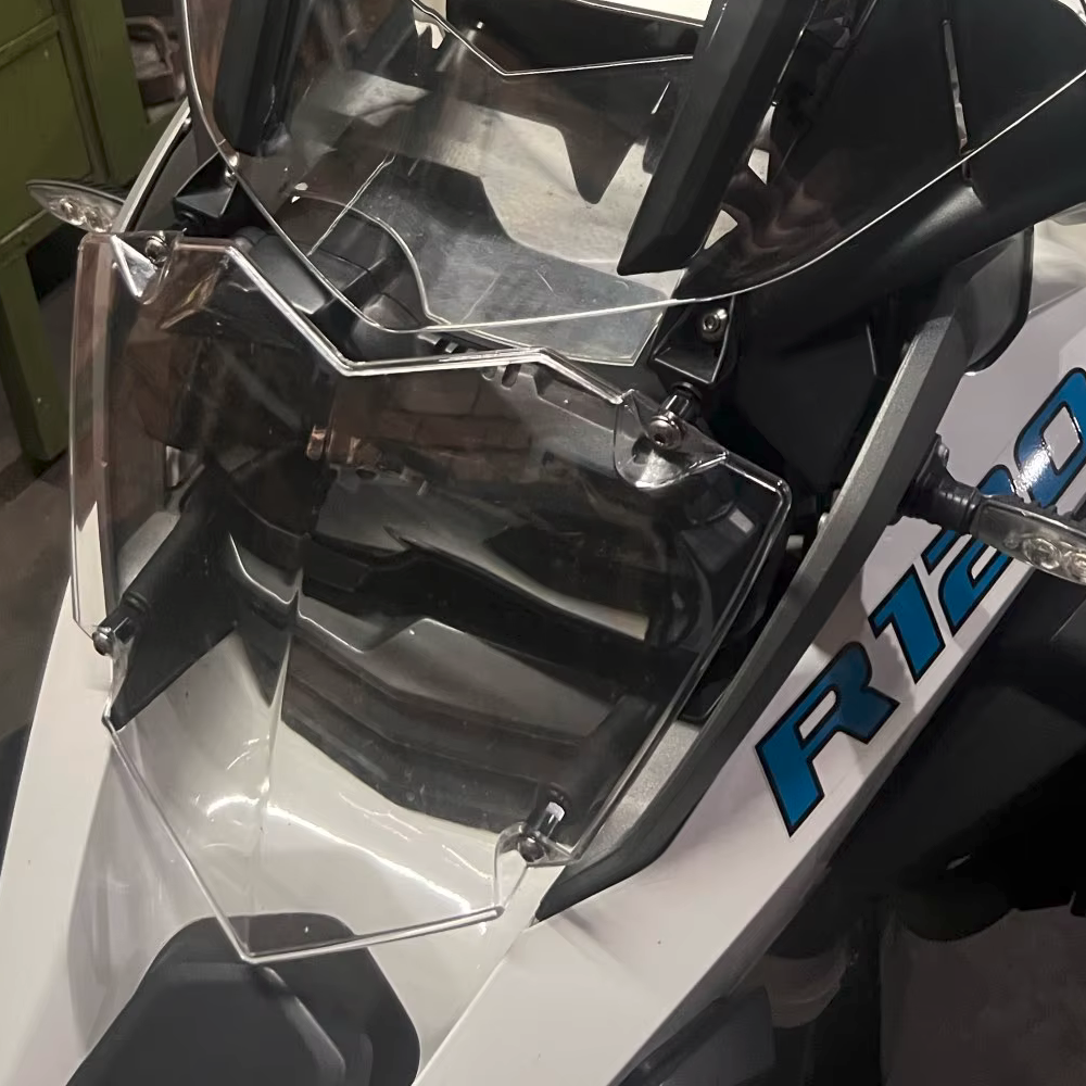 Front Glass Acrylic Headlight Guard BMW R1200GS / 1250GS Adventure LC 2013-2023