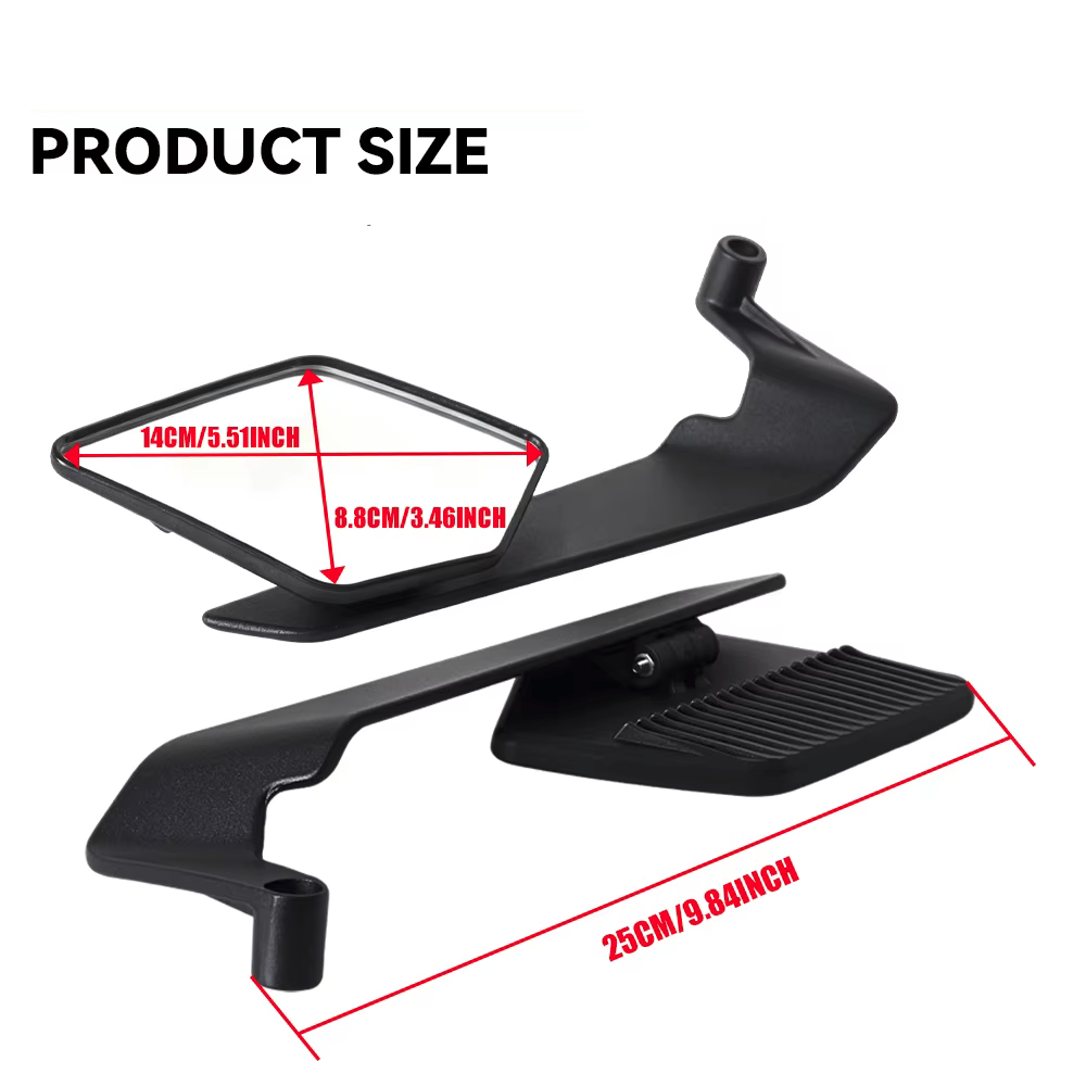 Motorcycle Rear View Mirrors - YAMAHA MT07 MT09 Kawasaki Z900 Z750 Z125 DUKE 990