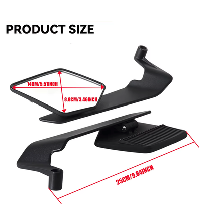 Motorcycle Rear View Mirrors - YAMAHA MT07 MT09 Kawasaki Z900 Z750 Z125 DUKE 990