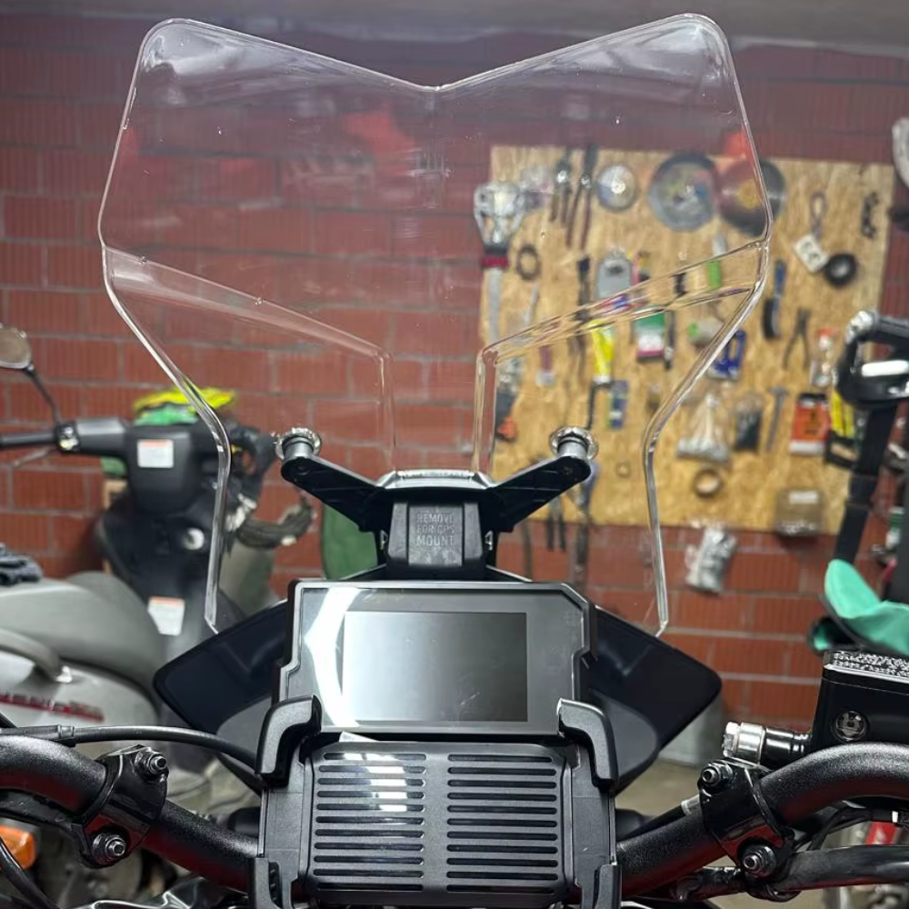 Motorcycle Smoked Windscreen Windshield Screen - KTM 390 Adventure ADV 2020-2023