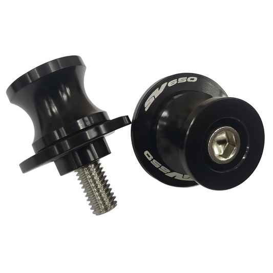 Rear Swingarm Spools Paddock Stand Bobbins - Suzuki SV650 / S 1999-2025