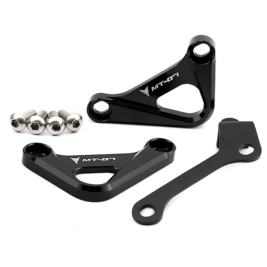 Rear Footpeg Footpeg Rest Blanking Plates For Yamaha MT-07 2014-2025
