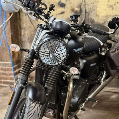 Front Headlight Grill Cover for Triumph Bonneville T100 T120 Street Scrambler