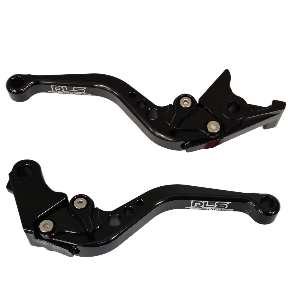 DLS Performance Black Clutch & Brake Levers - Honda NC 750S / 750X 2016-2020