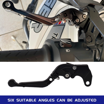 Yamaha MT-07 2014-2025 Adjustable Clutch Brake Lever Set - Blue / Black