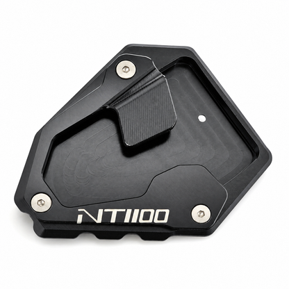 Black Side Stand Kickstand Shoe Extender - Honda DCT NT 1100 2022-2026
