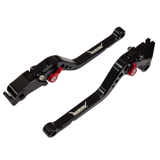Long Black Clutch & Brake Levers For Triumph Tiger 900 rally Pro 2020-2026