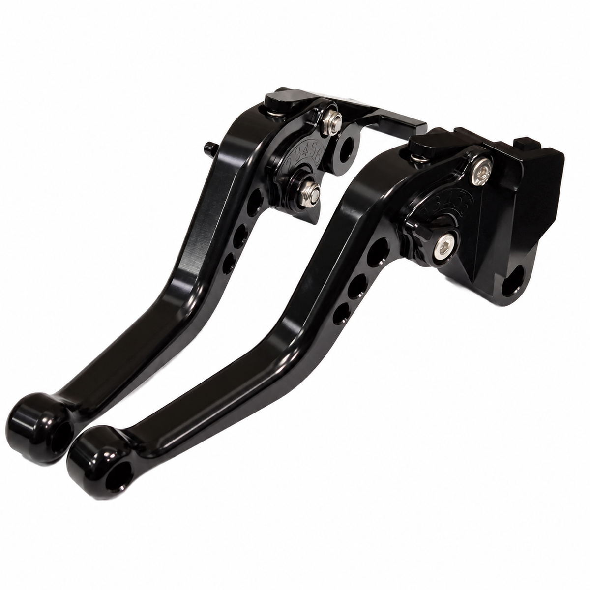 Short Black Clutch & Brake Levers For Kawasaki Z900 2025-2026